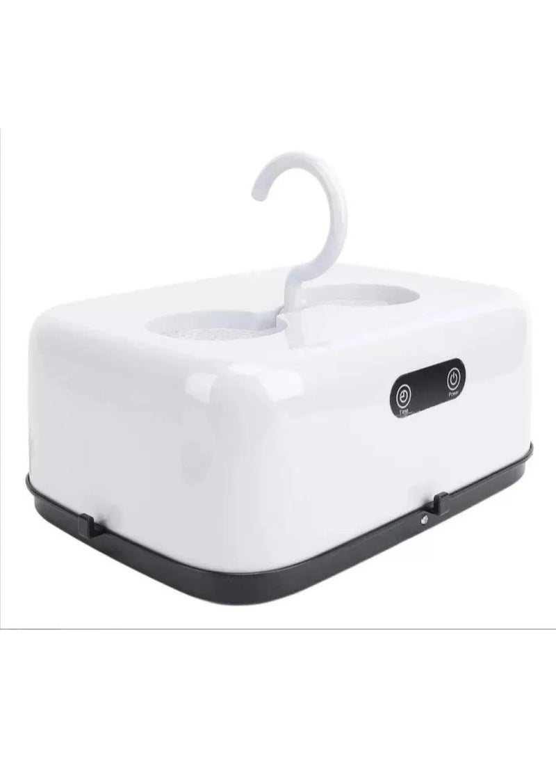 عام مجفف ملابس محمول، مجفف محمول للشقق المنزلية والسفر RVs، مجفف غسيل كهربائي صغير قابل للطي مع حقيبة - Image 3